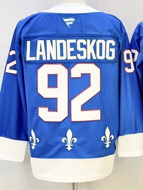 Gabriel Landeskog Blue Alternate Jersey